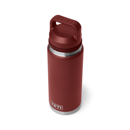 Yeti Rambler 26 Oz Insulated Bottle with Chug Cap - Stag Red