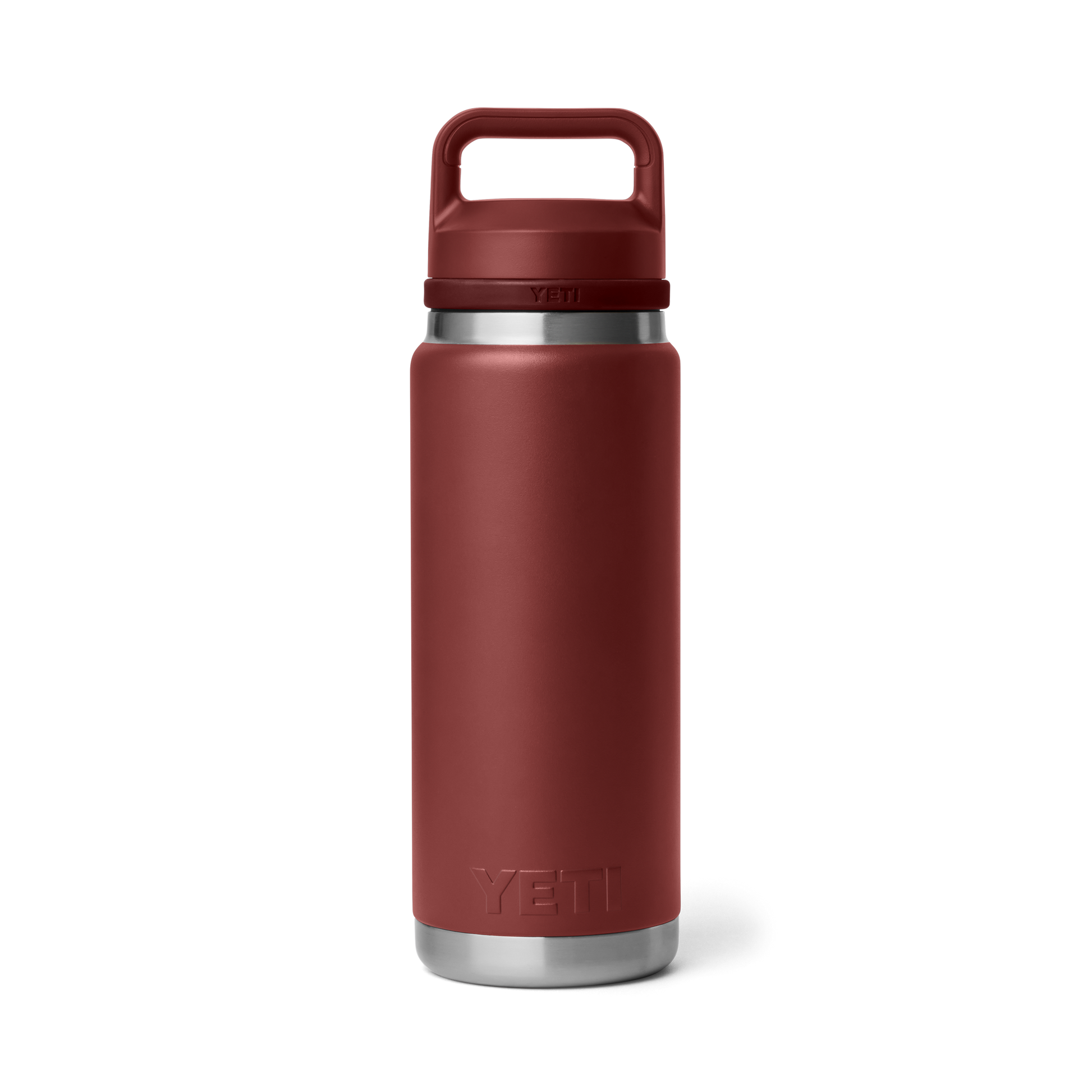 Yeti Rambler 26 Oz Insulated Bottle with Chug Cap - Stag Red
