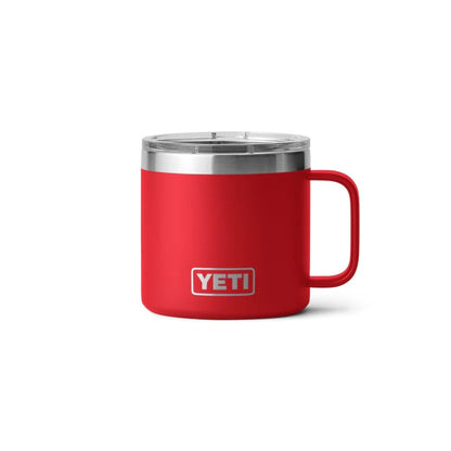 Yeti Rambler 14oz Mug with MagSlider Lid in Rescue Red