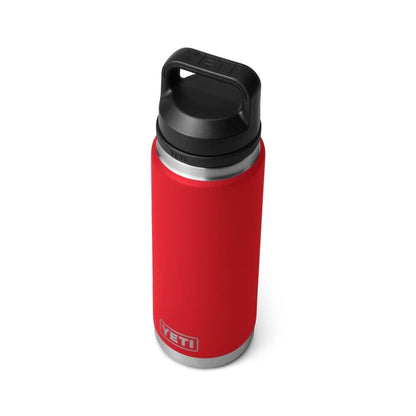 Yeti Rambler 26oz Bottle with Chug Cap - Rescue Red