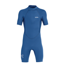 Xcel Axis 2mm Youth Short Sleeve Short Wetsuit - Sapphire Blue