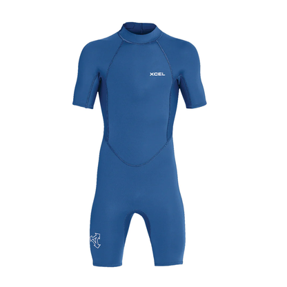 Xcel Axis 2mm Youth Short Sleeve Short Wetsuit - Sapphire Blue