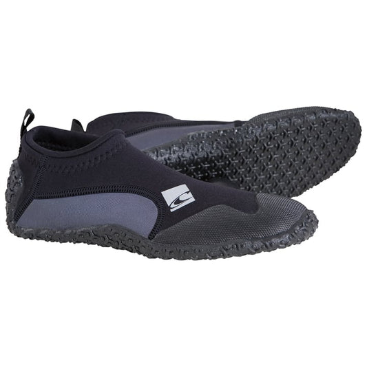 O'Neill Reactor 2mm Reef Boots - Black/Coal