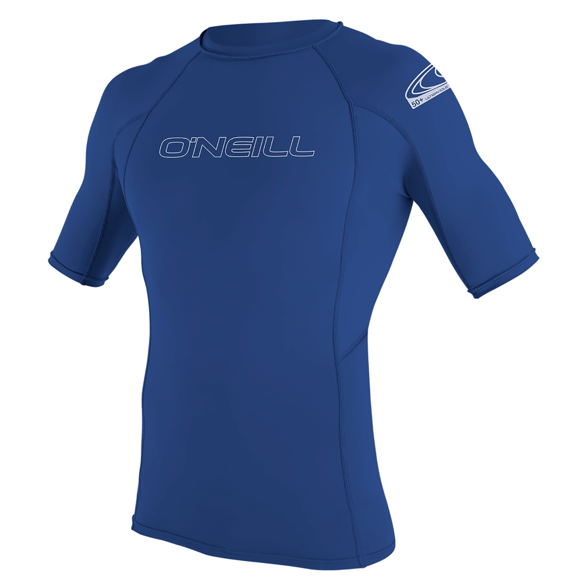 O'Neill Basic Skins Short Sleeve Rash Guard (Medium) SAMPLE  - Pacific