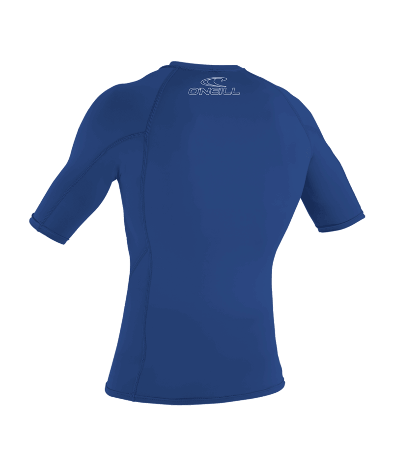 O'Neill Basic Skins Short Sleeve Rash Guard (Medium) SAMPLE  - Pacific