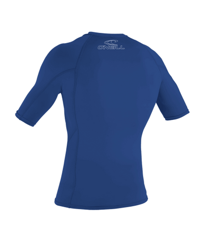 O'Neill Basic Skins Short Sleeve Rash Guard (Medium) SAMPLE  - Pacific
