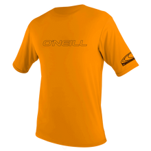 O'Neill Basic Skins Youth Short Sleeve Sun Tee Shirt - Blaze Orange - front
