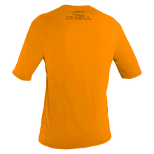 O'Neill Basic Skins Youth Short Sleeve Sun Tee Shirt - Blaze Orange - Back