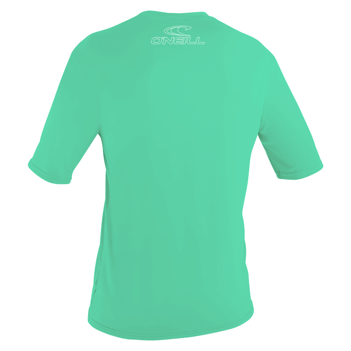 O'Neill Youth Basic Skins Short Sleeve Sun Shirt  2021 - Light Aqua - Back