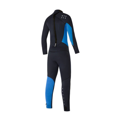 Mystic Star 3/2mm Back Zip Junior Wetsuit 2025 - Black/Blue