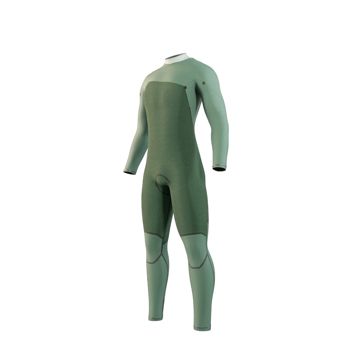 Mystic Motion Mens 4/3mm Chest Zip Wetsuit 2025 - Black