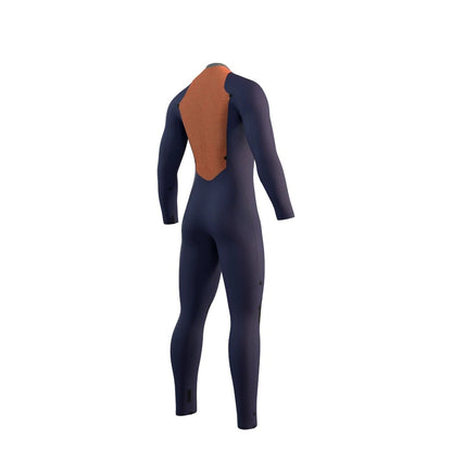 Mystic Star Mens 4/3mm Back Zip Wetsuit 2025 - Dark Olive
