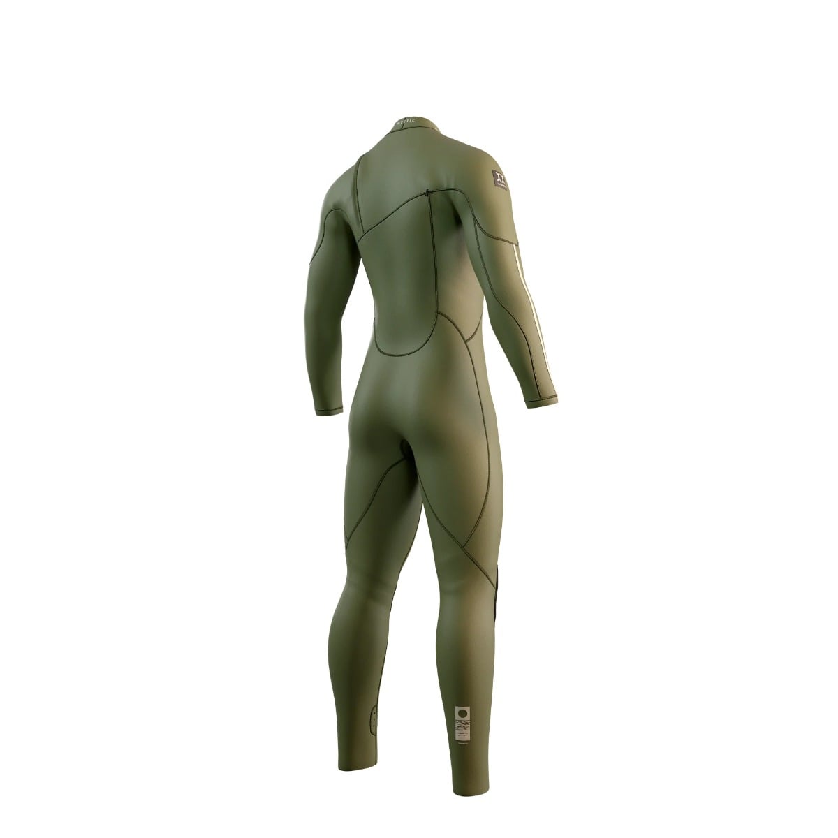 Mystic The One 3/2mm Zipfree Mens Summer Wetsuit 2025 - Moss