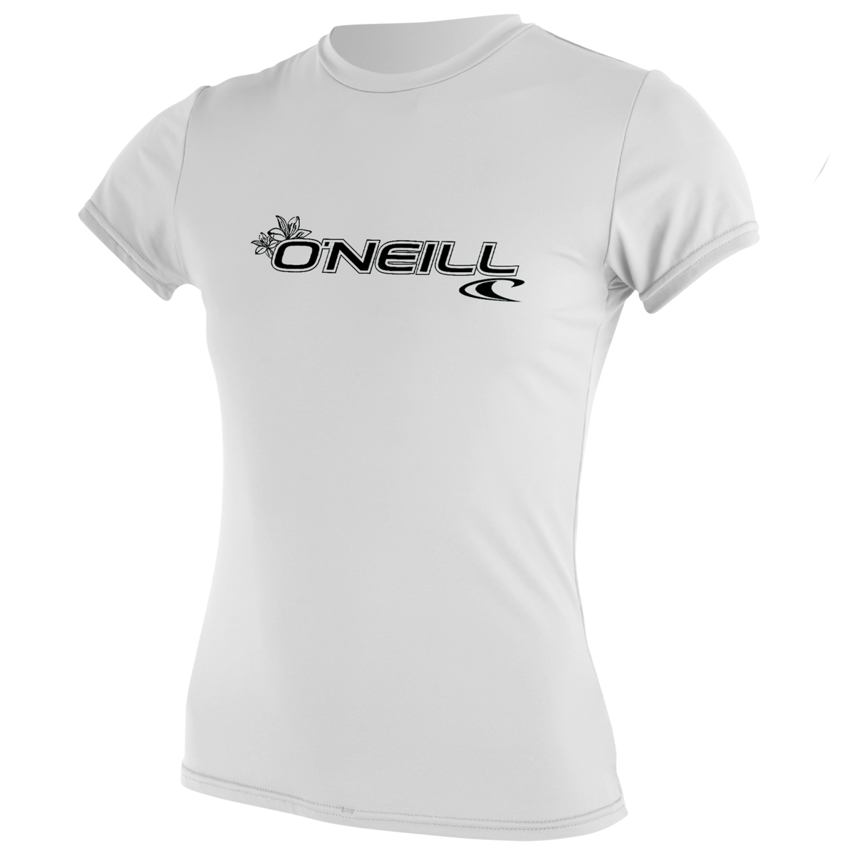 O'Neill Basic Skins Women's Sun Tee Shirt - White
