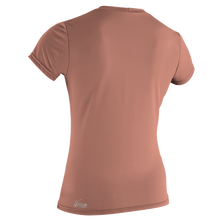 O'Neill Premium Skins Womens Sun Shirt - Light Grapefruit - Back