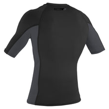 O'Neill Premium Skins S/S Rash Guard - Black/Graphite/Black