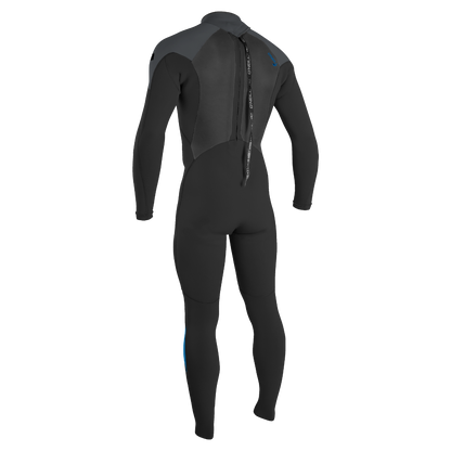 O'Neill Epic 5/4mm Men's Back Zip Winter Wetsuit 2025 - Black/Graphite/Baliblu