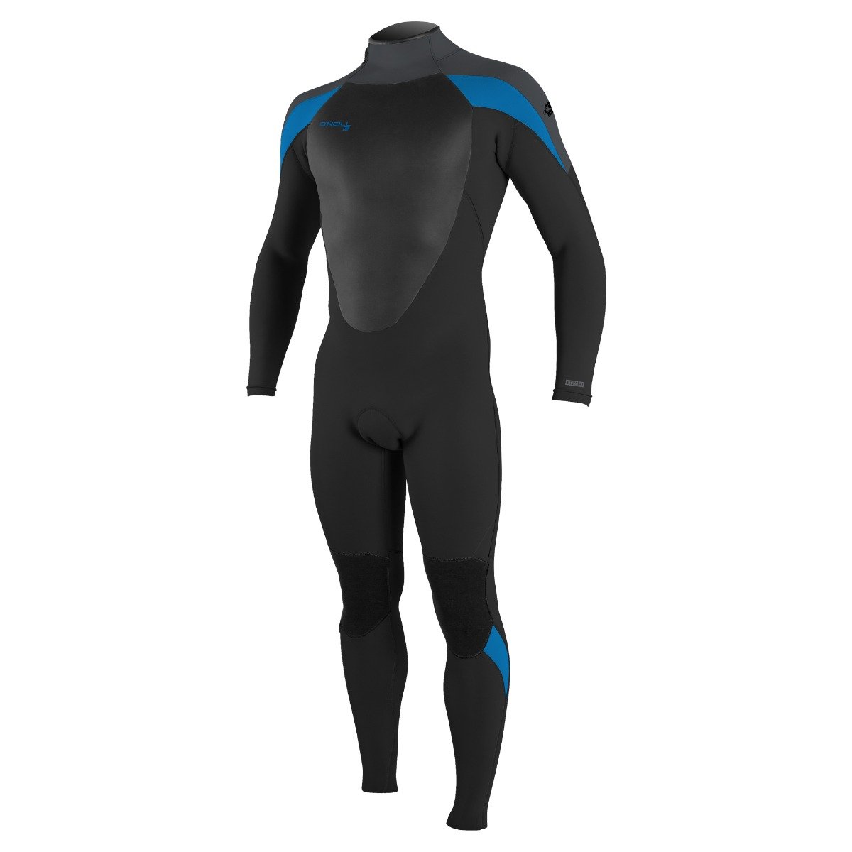 O'Neill Epic 4/3mm Back Zip Wetsuit in Black / Graphite / Baliblu