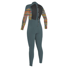 O'Neill Women's Epic Back Zip 4/3mm Wetsuit 2025 - Shade / Arta Geo / Shade