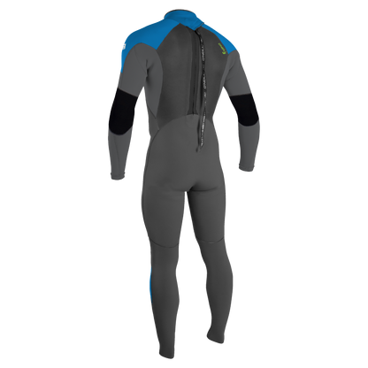 O'Neill Epic Youth 4/3mm Back Zip Wetsuit 2025 - Graphite/Blue
