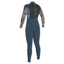 O'Neill Girls Epic 4/3mm Back Zip Wetsuit 2025 - Copenblu/Painted Tropics