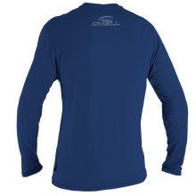 O'Neill Basic Skins Mens Long Sun Shirt - Navy - Back