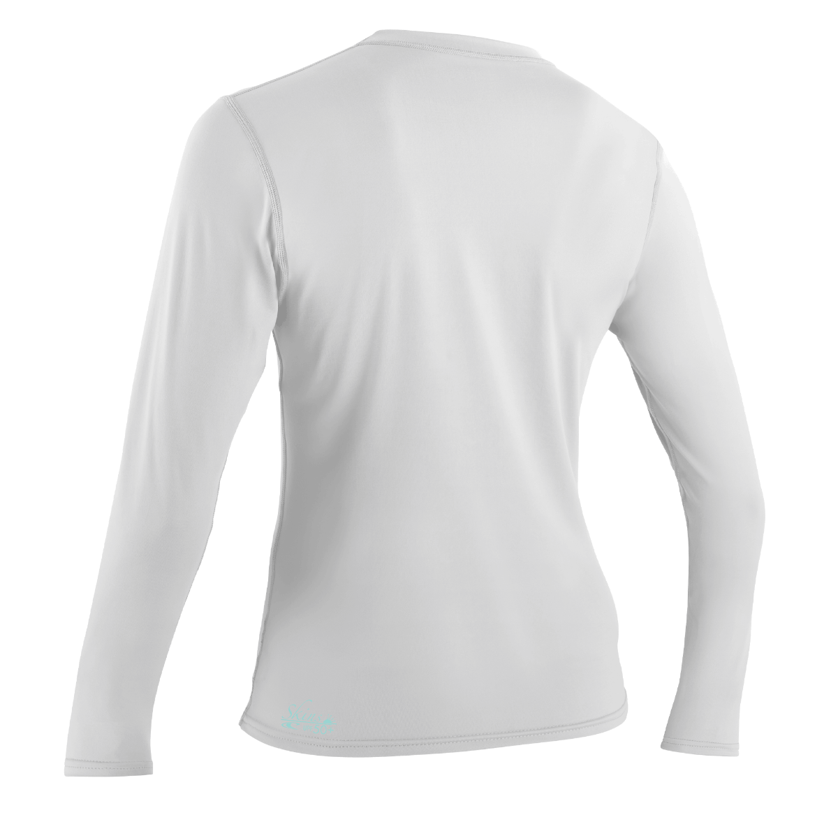 O'Neill Basic Skins Womens Long Sleeve Sun Shirt  - White - Back
