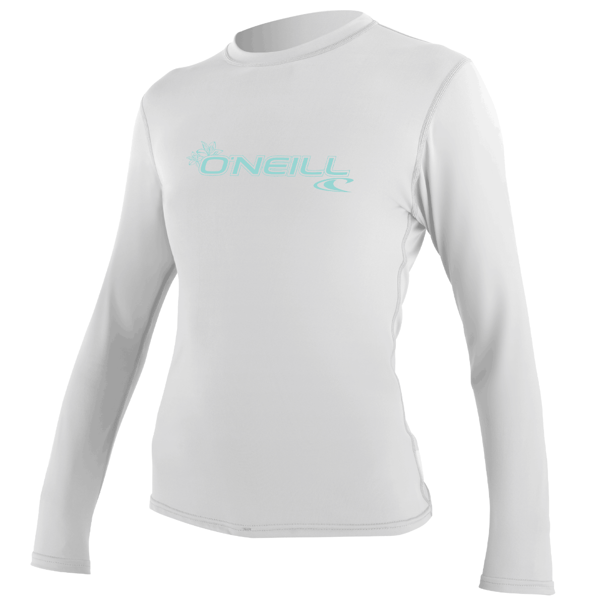 O'Neill Womens Basic Skins Long Sleeve Sun Shirt (Small) SAMPLE  - White