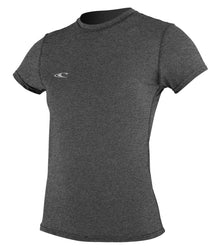 O'Neill Trvlr Hybrid Short Sleeve Womens Sun Shirt - Graphite