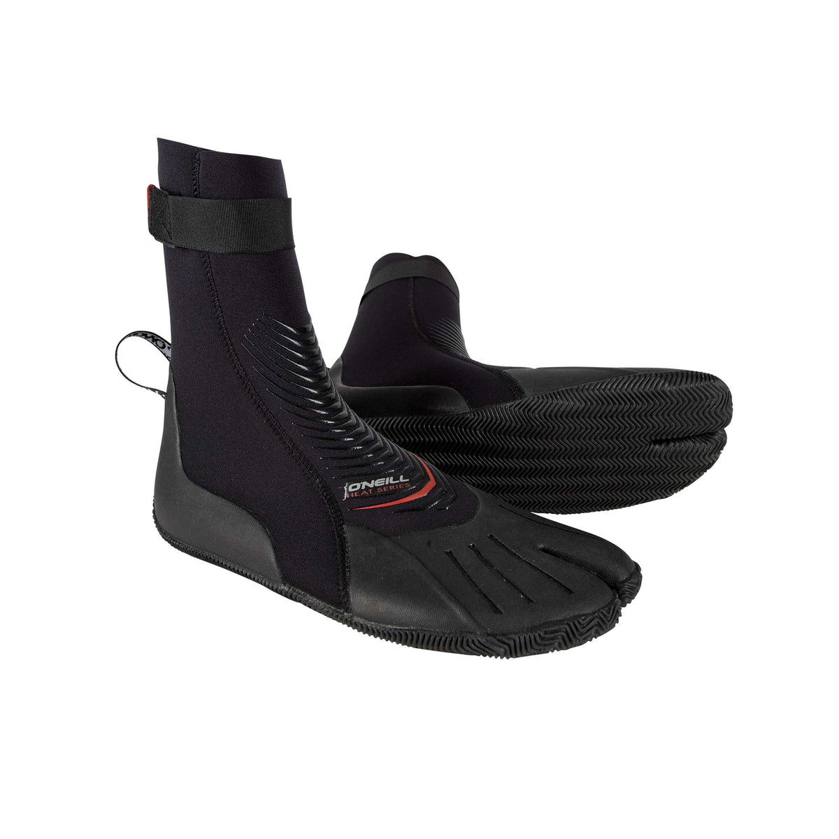 O'Neill Heat 3mm Split Toe Wetsuit Boots SAMPLE - Black