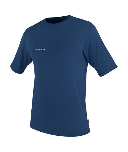 O'Neill Trvlr Hybrid S/S Sun Shirt in Deep Sea - SAMPLE - Medium