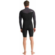 C Skins Session 3/2mm Long Sleeve Chest Zip Shorty Wetsuit 2025 - Black