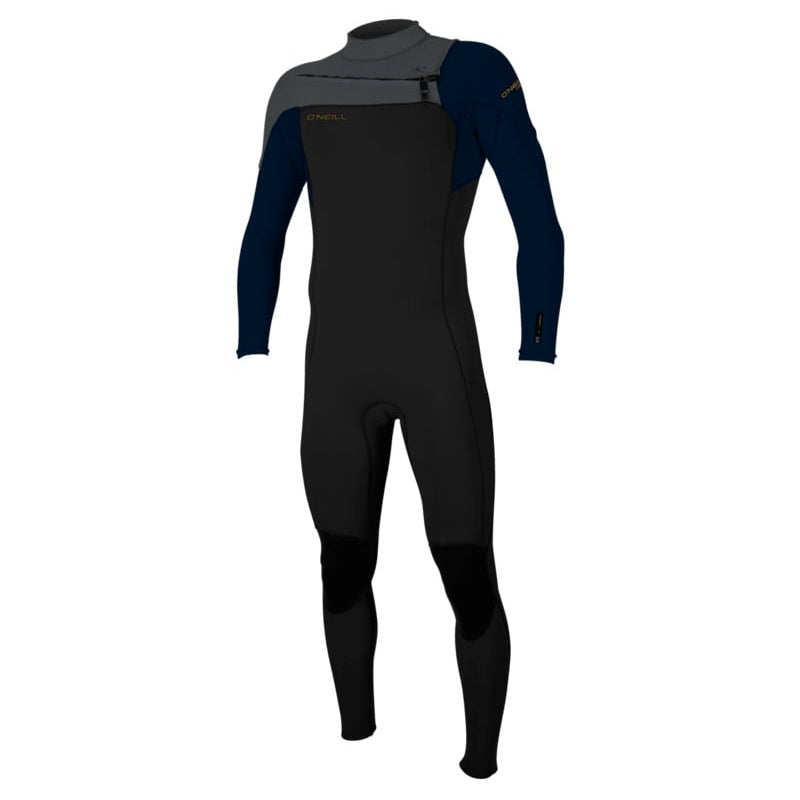O'Neill Hammer 3/2mm Chest Zip Summer Wetsuit - Black / Abyss
