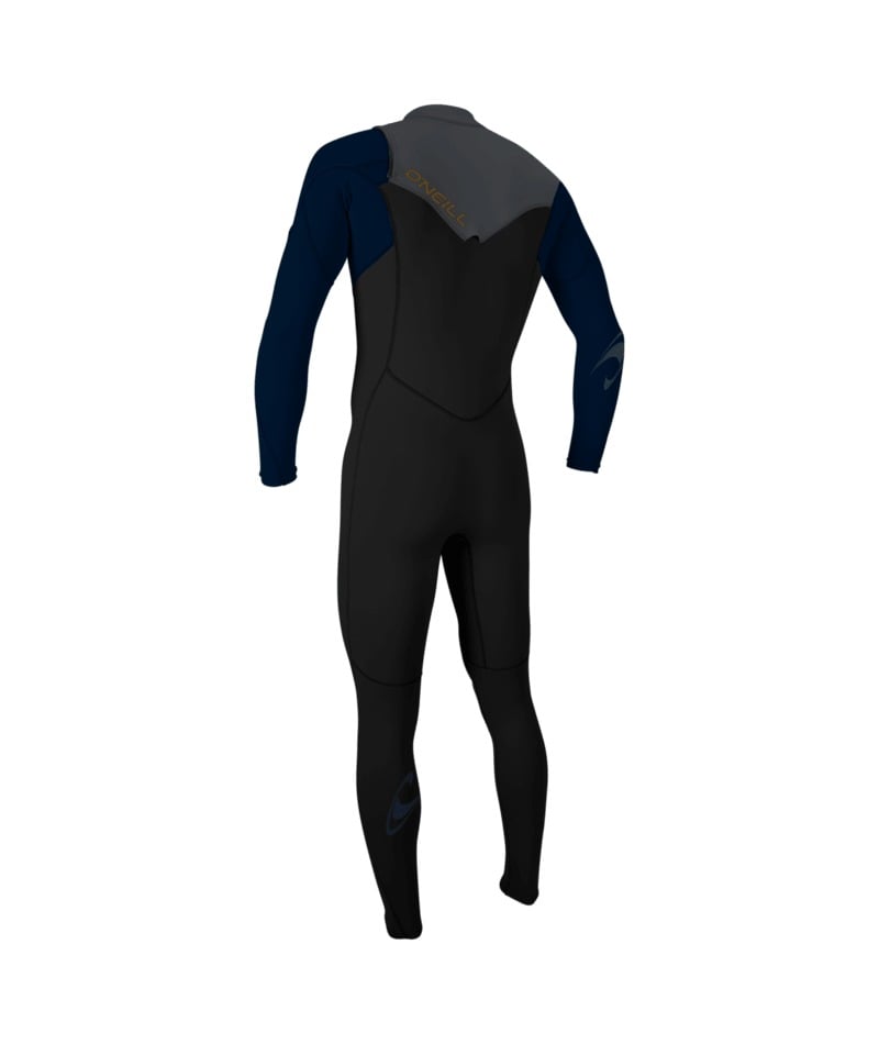O'Neill Hammer 3/2mm Chest Zip Summer Wetsuit 2026 - Black / Abyss / Graphite
