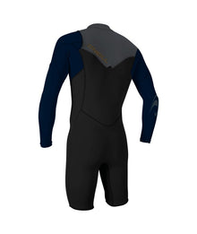 O'Neill Hammer 2mm Chest Zip LS Shorty 2026 - Black / Abyss / Graphite