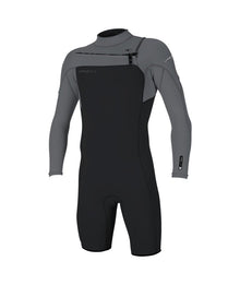 O'Neill Hammer 2mm Chest Zip LS Shorty 2026 - Tempered Steel / Smoke