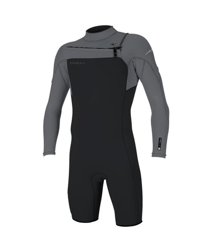 O'Neill Hammer 2mm Chest Zip LS Shorty 2026 - Tempered Steel / Smoke