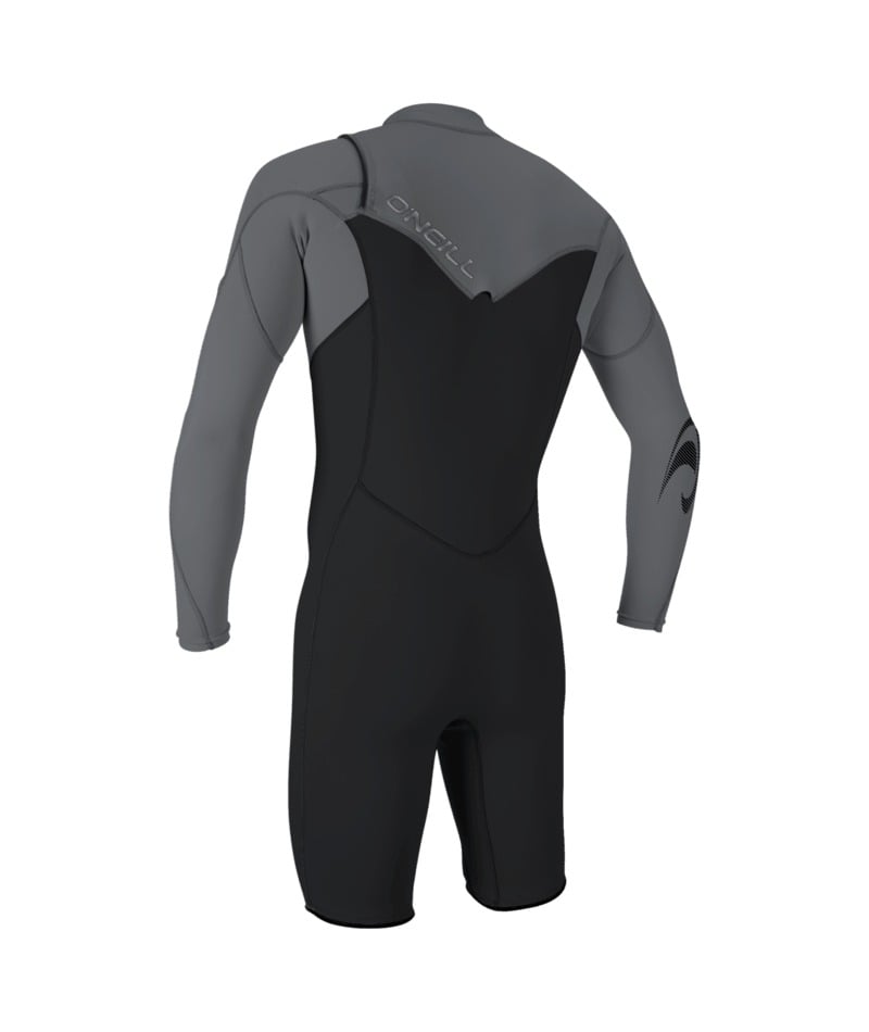 O'Neill Hammer 2mm Chest Zip LS Shorty 2026 - Tempered Steel / Smoke