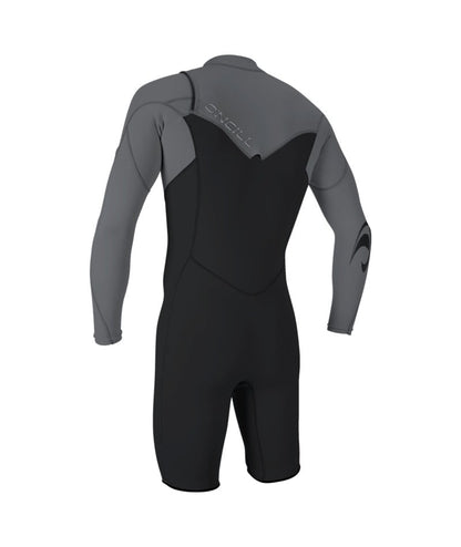 O'Neill Hammer 2mm Chest Zip LS Shorty 2026 - Tempered Steel / Smoke