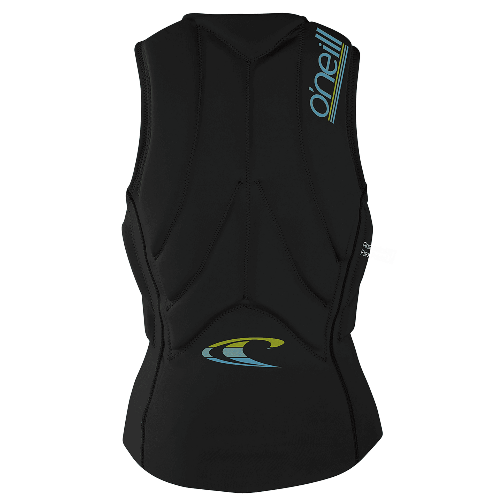O'Neill Womens Slasher Wind Vest (UK 10) SAMPLE  - Black/Black/Black