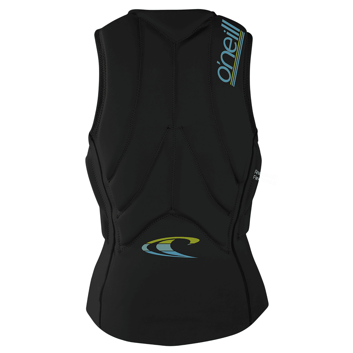 O'Neill Womens Slasher Wind Vest (UK 10) SAMPLE  - Black/Black/Black