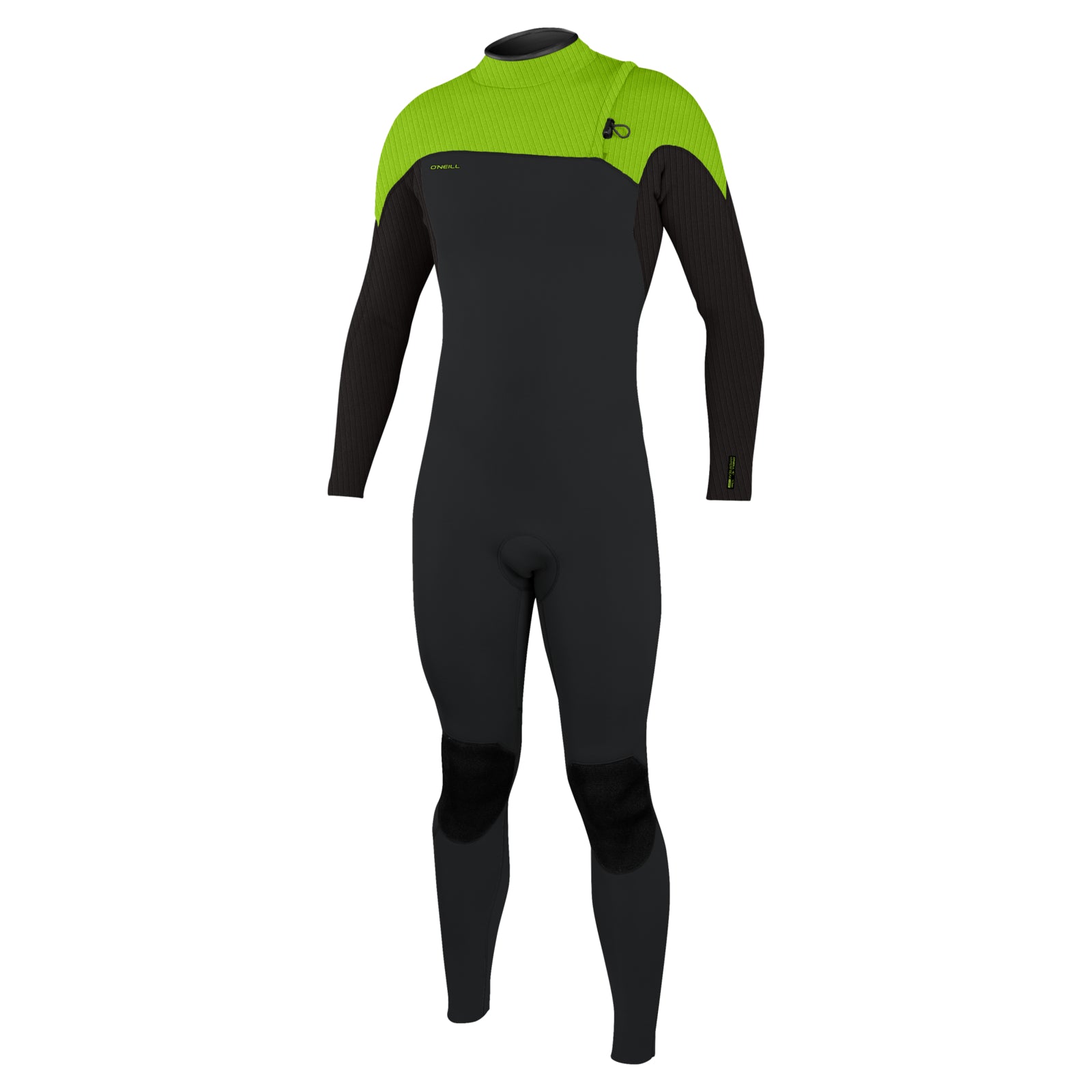 O'Neill Hyperfreak Comp 4/3mm Zipless Wetsuit 2026 - Tempered Steel / Dayglo