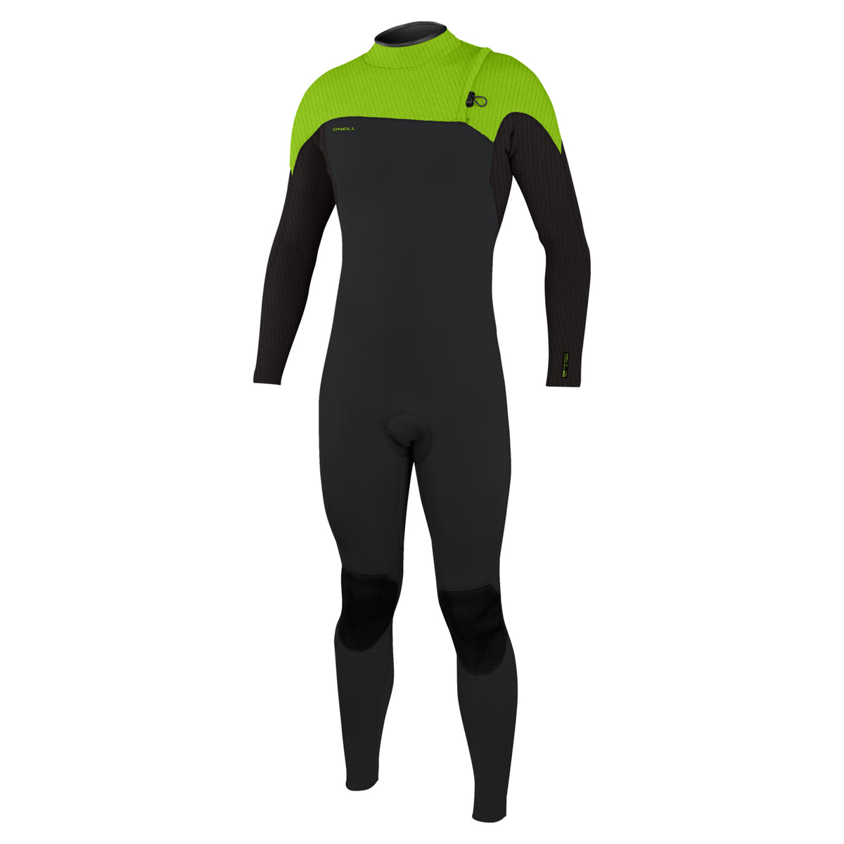 O'Neill Hyperfreak Comp 4/3mm Zipless Wetsuit SAMPLE - Tempered Steel / Dayglo