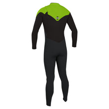 O'Neill Hyperfreak Comp 4/3mm Zipless Wetsuit 2026 - Tempered Steel / Dayglo