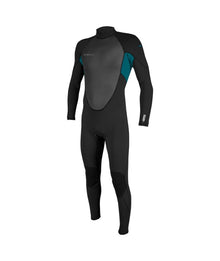 O'Neill Reactor-2 3/2mm Back Zip SAMPLE&nbsp;Wetsuit [Medium] in Black/Tidepool