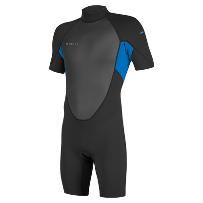 O'Neill Reactor-2 2mm Men's Back Zip SAMPLE Shorty Wetsuit 2026 - Black / Ocean