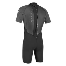 O'Neill Reactor-2 2mm Men's Back Zip SAMPLE Shorty Wetsuit 2026 - Black / Graphite