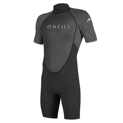 O'Neill Reactor-2 2mm Men's Back Zip SAMPLE Shorty Wetsuit 2026 - Black / Graphite