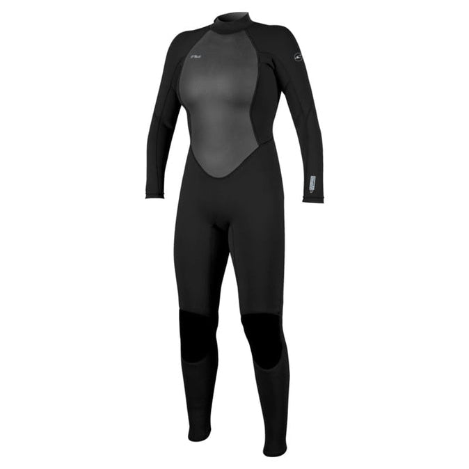 O'Neill Womens Reactor-2 3/2mm Back Zip Summer SAMPLE Wetsuit 2026 - Black