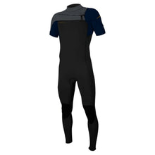O'Neill Hammer 2mm Chest Zip S/S Wetsuit (Medium) SAMPLE  - Black/Abyss/Graphite